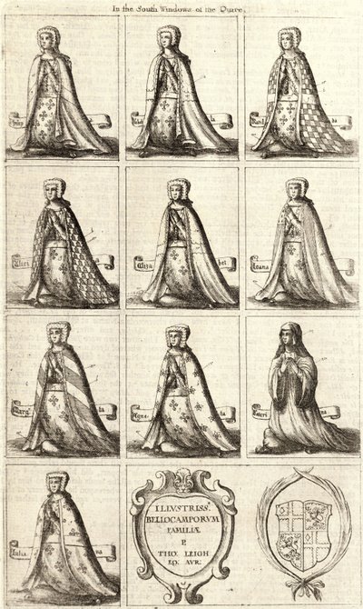 Warwick (vetrata) da Wenceslaus Hollar